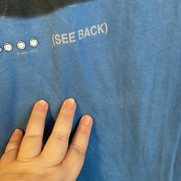 Harley Davidson Motorcycles Vintage Blue Rock Hill, SC Graphic T-shirt size M - Picture 7 of 16